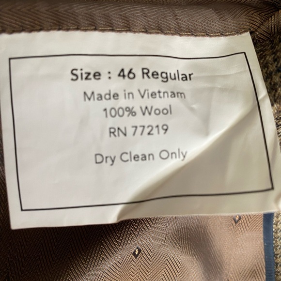 Joseph & Feiss Beige Blazer - Picture 3 of 6